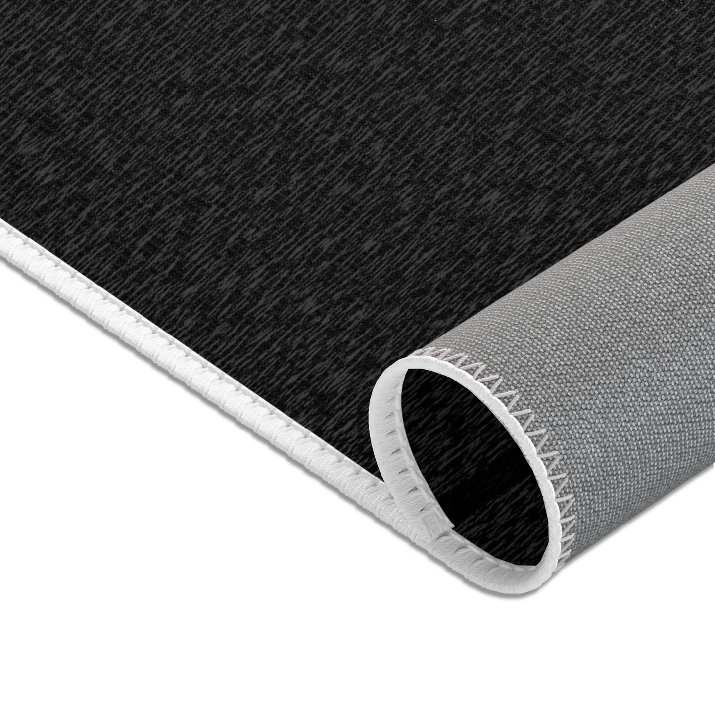 Chic Kitchen Area Rug, Cozy Home Decor, Black & White Kitchen Mat, Modern Rug, Cooking Gift, Kitchen Lover's Décor