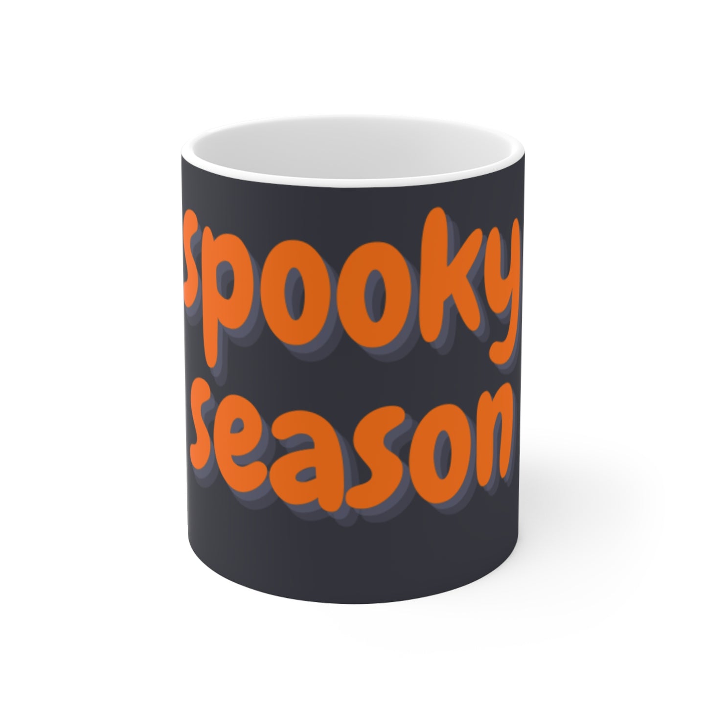 Spooky Season Mug, Halloween Coffee Cup, Fall Drinkware, Pumpkin Spice Mug, Autumn Gift Idea, Holiday Beverage Container