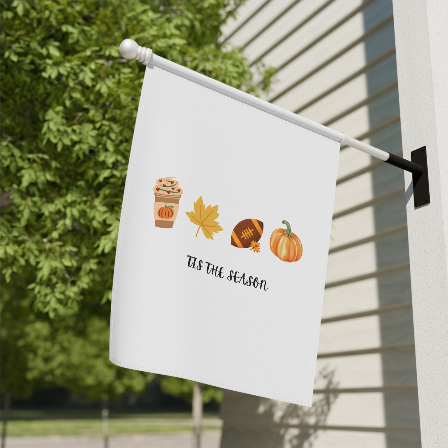 Autumn Garden Banner, Fall Home Decor, Seasonal Yard Flag, Thanksgiving Decoration, Harvest Banner