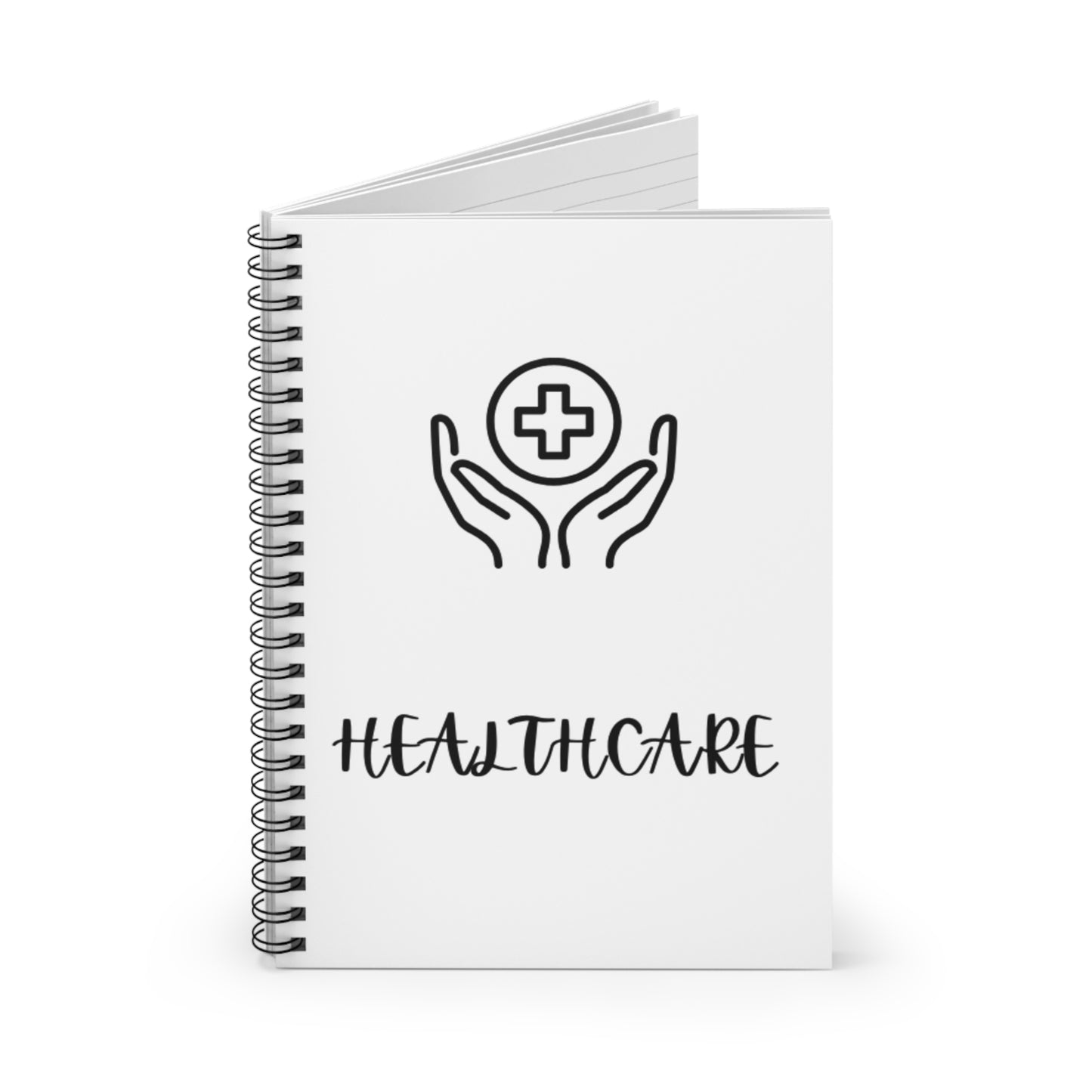 Healthcare Spiral Notebook - Perfect for Medical Professionals, Gift for Nurses, Health Journals, Study Notes, Inspirational Quotes