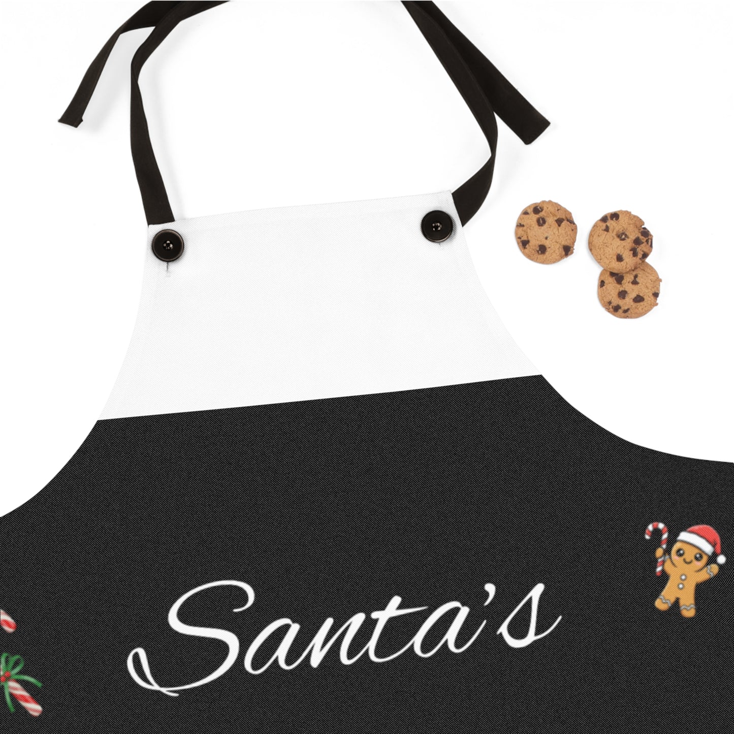 Santa's Favorite Chef Apron — Christmas Baking Holiday Kitchen Apron