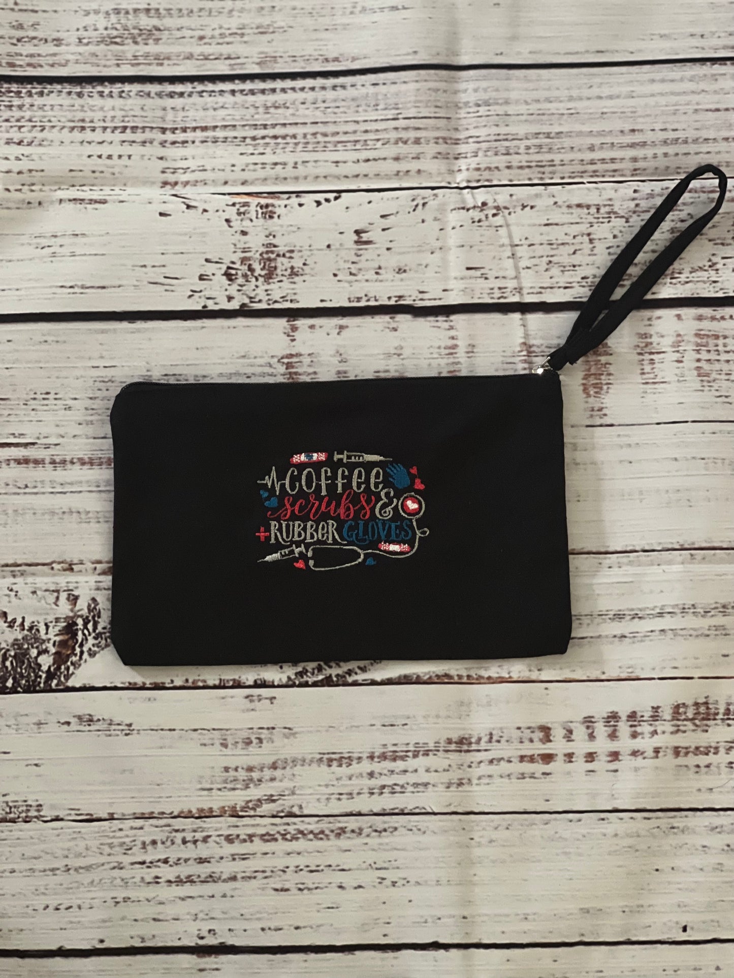 Coffee | Scrubs | Rubber Gloves Pouch