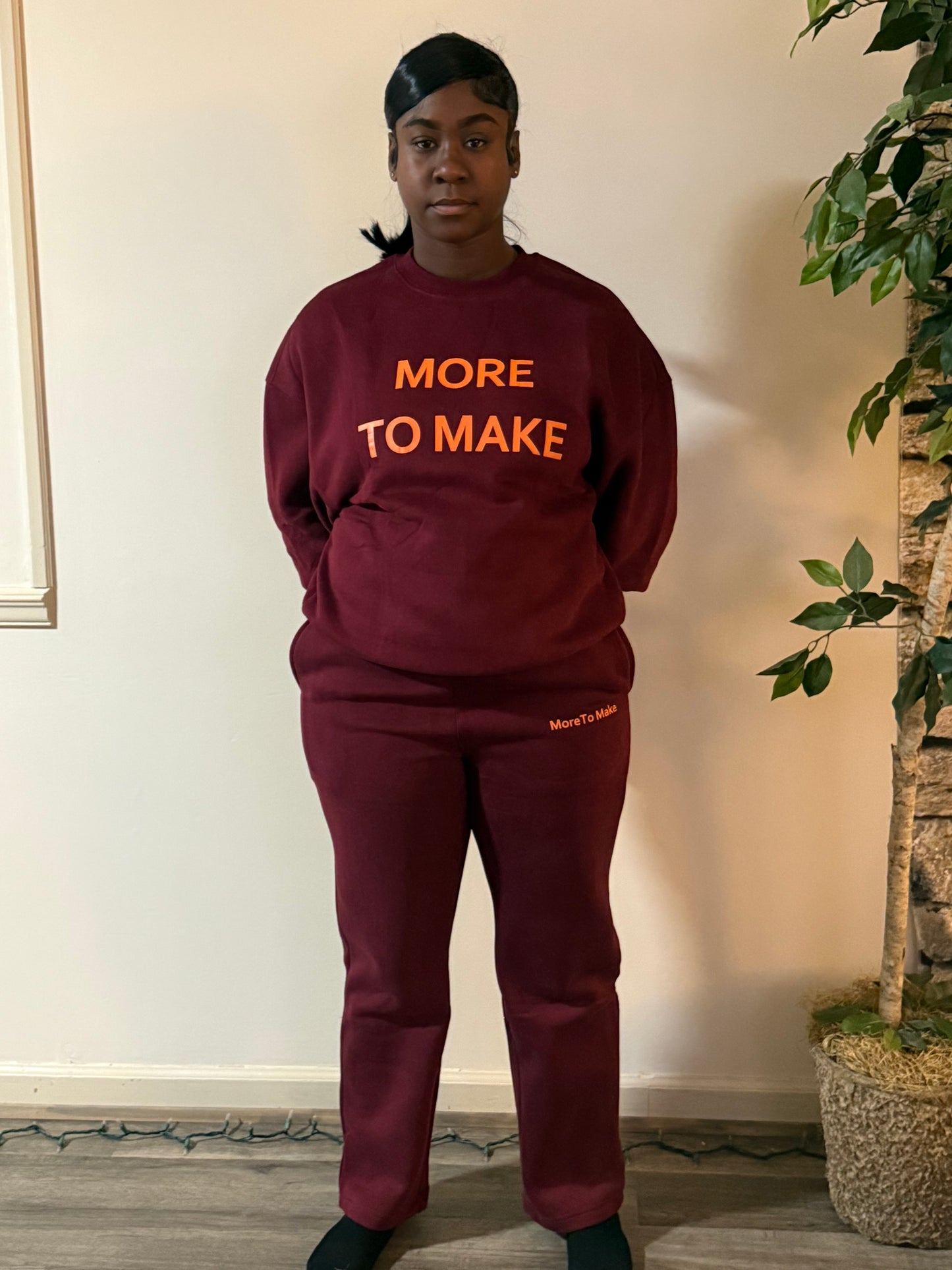 MORE TO MAKE-BURGUNDY SET