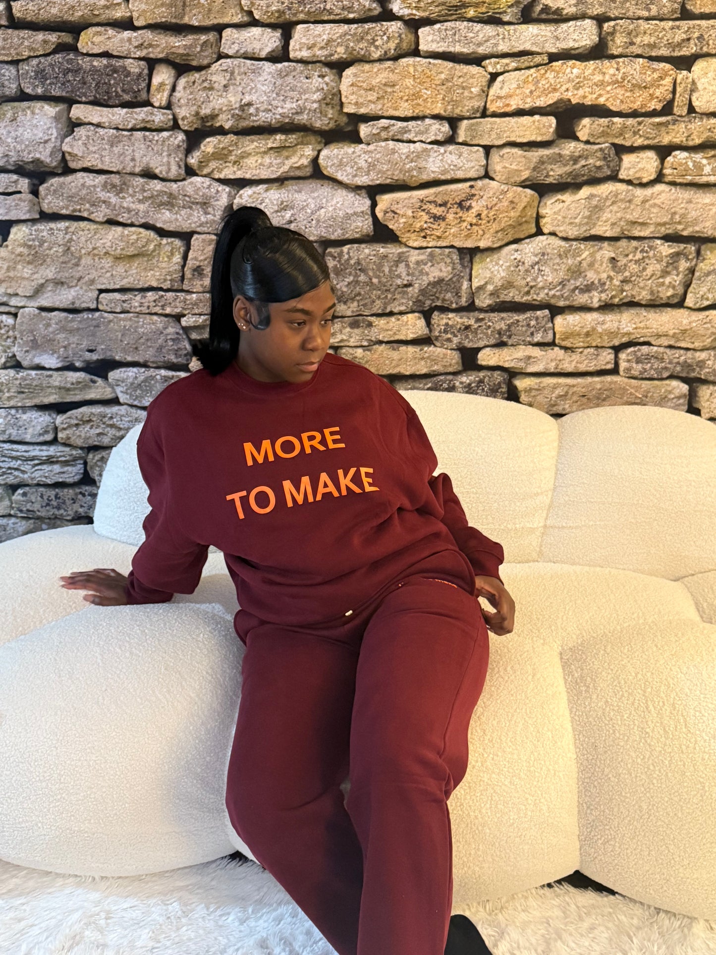 MORE TO MAKE-BURGUNDY SET