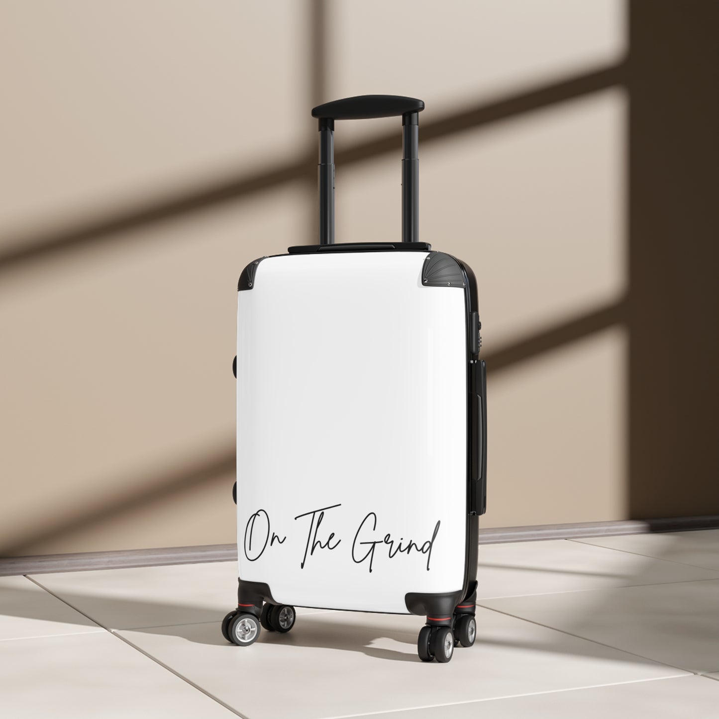 On The Grind Carry-On Suitcase — Motivational Travel Luggage