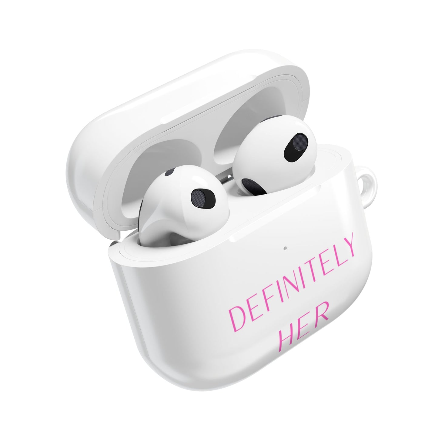 Definitely Her AirPod Case — Pink Feminine Protective Case